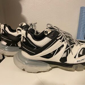 Balenciaga Track Sneaker 'Clear Sole - White Black'